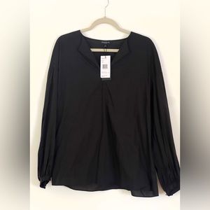 Lafayette 148 New York Blouse Long Sleeve Brand New With Tags